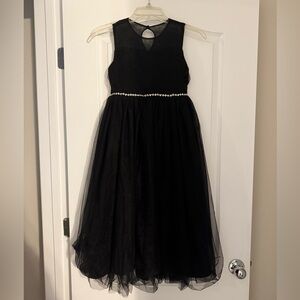 Elegant Black Kids Dress